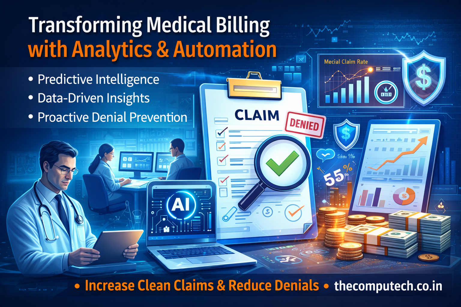 Boost Clean Claim Rates with Predictive Medical Analytics